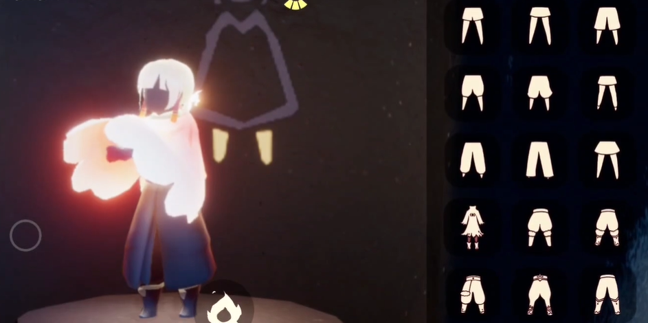 光遇樱花斗篷搭配什么裤子