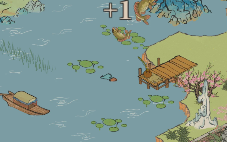 江南百景图哪能钓鱼