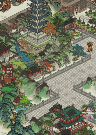 江南百景图哪里有寺庙