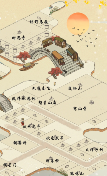 江南百景图哪里有寺庙