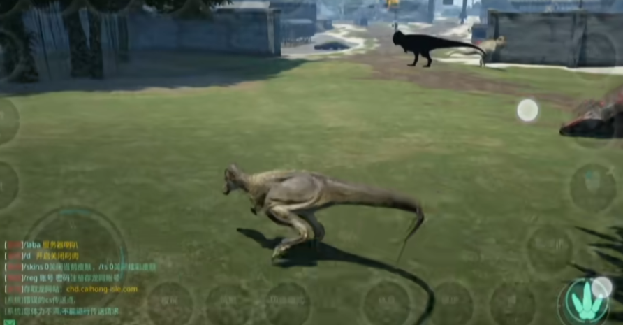 恐龙岛怎么叼着食物走