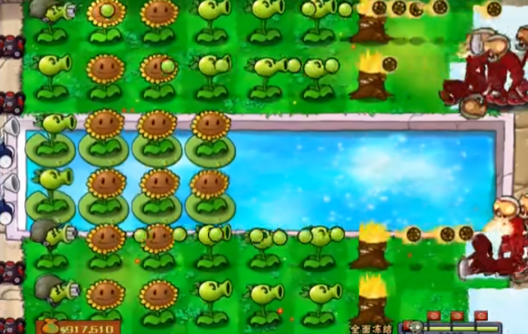 植物大战僵尸全面冻结该怎么过