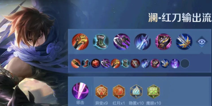 王者荣耀澜前期应该出什么装