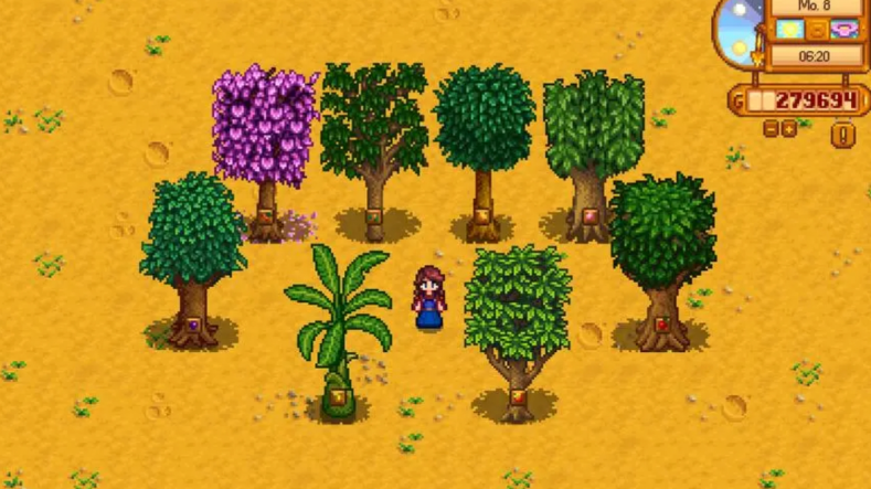 星露谷物语什么树苗好