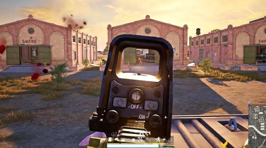 绝地求生瞬镜如何肩射